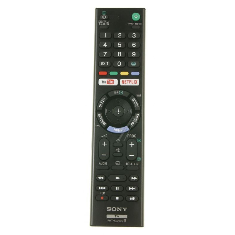 Télécommande Sony smart tv
